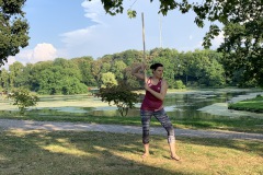 Training am Lübecker Dom, Sommer 2020 